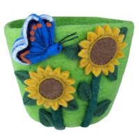 Sunflower Felt Pot-DZI502037